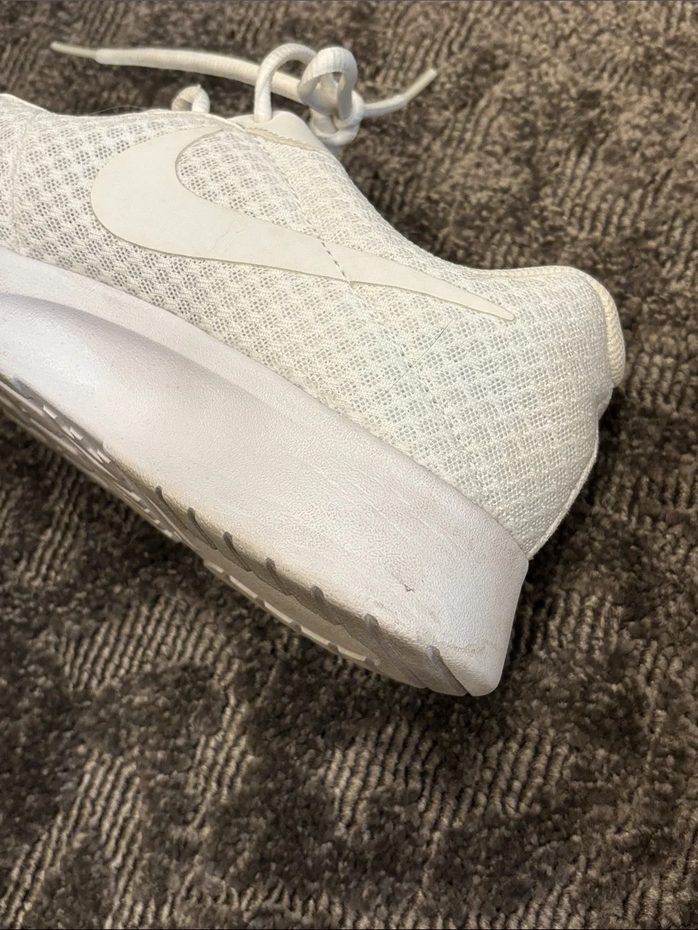 Nike Women’s White Mesh Running Sneakers